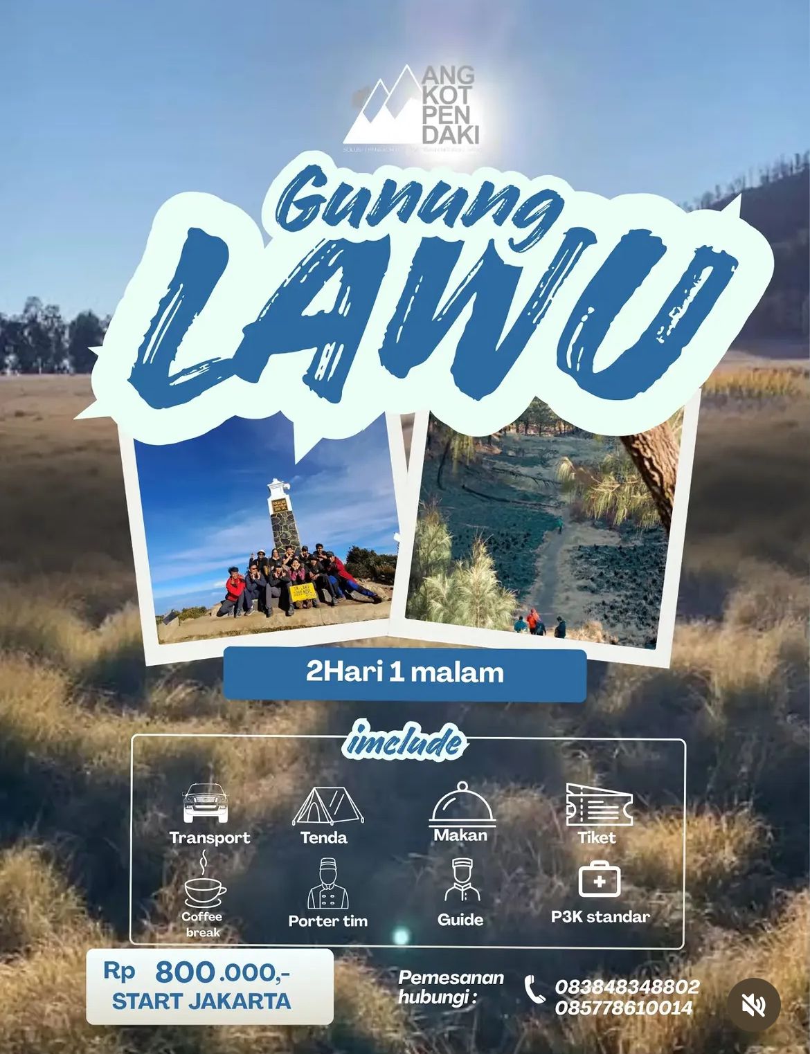 Opentrip Gunung Lawu