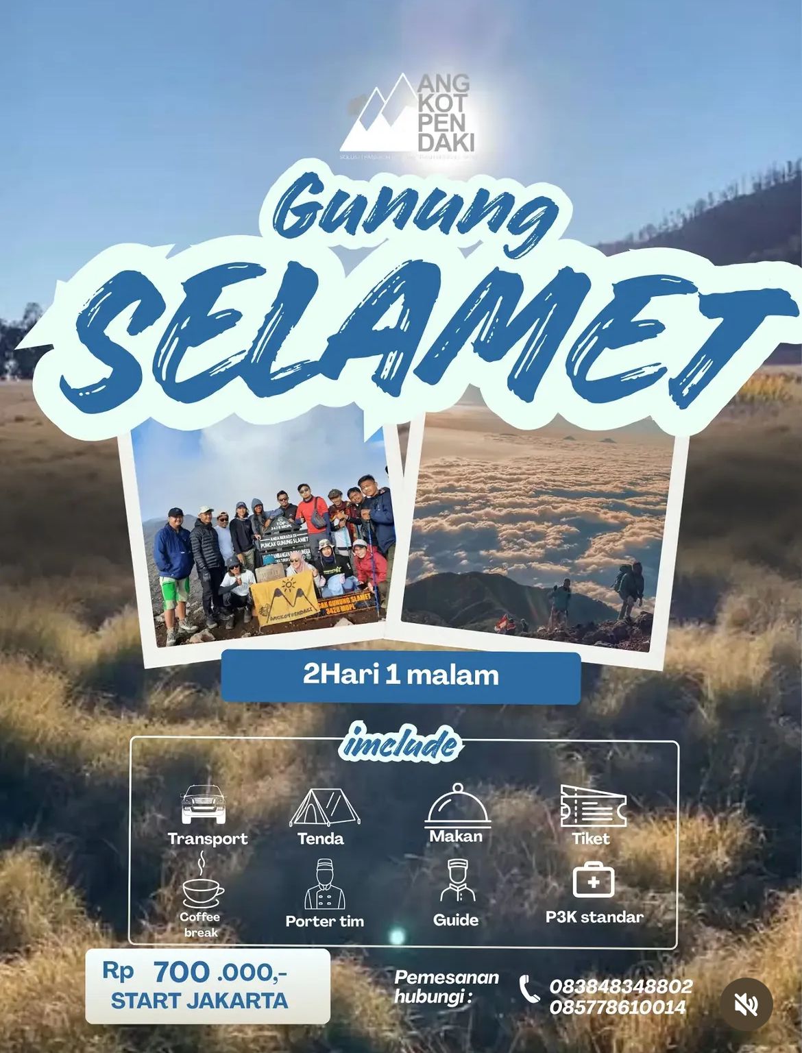 Opentrip Gunung Selamet