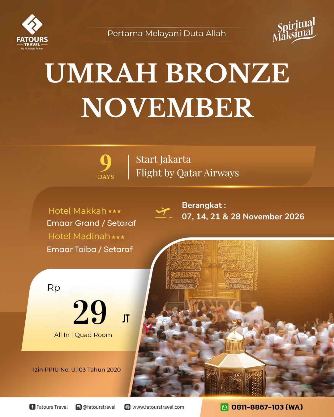Umrah Bronze November